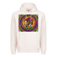 Pale Pink momster halloween momlife Premium Hoodie - Jasminsmagicworld