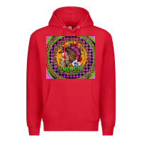 Red momster halloween momlife Premium Hoodie - Jasminsmagicworld