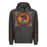 Smoke momster halloween momlife Premium Hoodie - Jasminsmagicworld