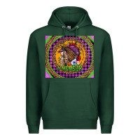 Sports Green momster halloween momlife Premium Hoodie - Jasminsmagicworld
