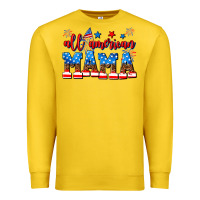Lemon all american mama Premium Sweatshirt - AdoDesignShop