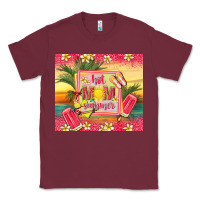 Burgundy hot mom summer Classic Tee - TumblerDesignByShophia