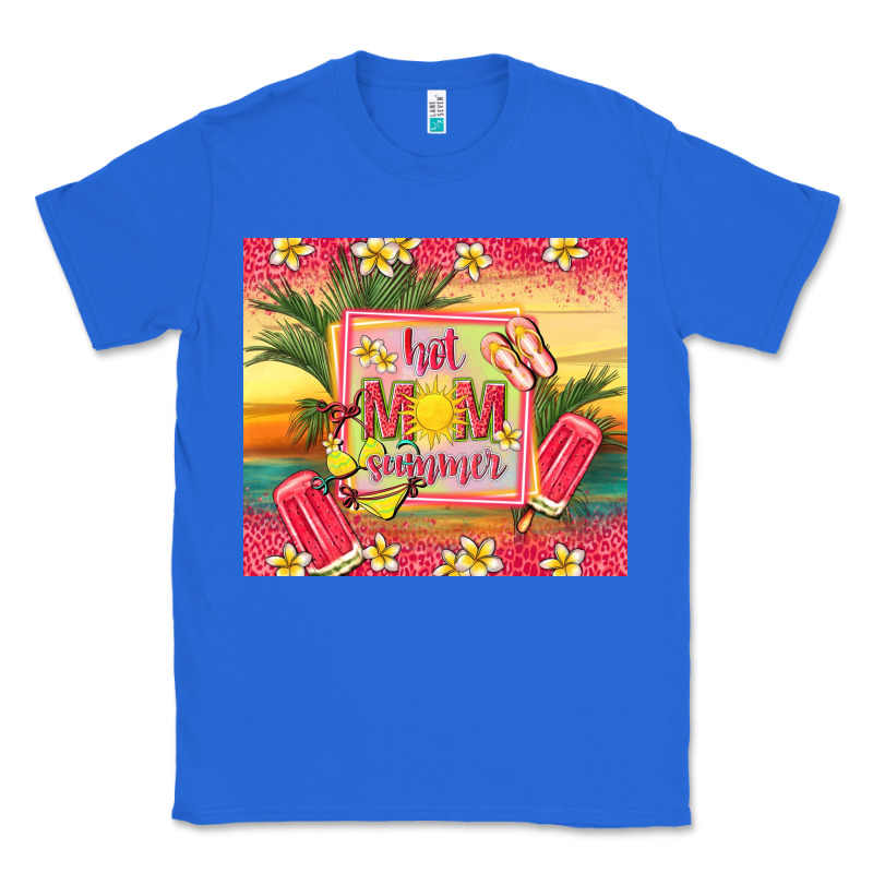 Hot Mom Summer Classic Tee by TumblerDesignByShophia | Teevron