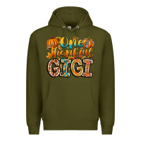 Army Green one thankful gigi Premium Hoodie - CowhideDigitalArt