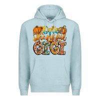 Blue Mist one thankful gigi Premium Hoodie - CowhideDigitalArt
