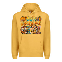 Mustard one thankful gigi Premium Hoodie - CowhideDigitalArt
