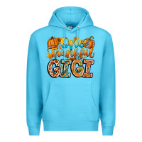 Ocean Blue one thankful gigi Premium Hoodie - CowhideDigitalArt