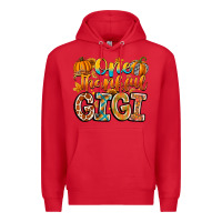Red one thankful gigi Premium Hoodie - CowhideDigitalArt