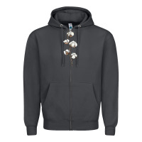 Smoke cotton Zipper Hoodie - BarkalooDesign