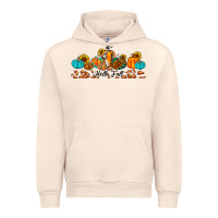 Sandshell hello fall pumpkin sunflower Urban Hoodie - JahusDesignShop