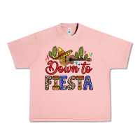 Salmon Down to fiesta Urban Heavy Tee - RanaPortraitStore