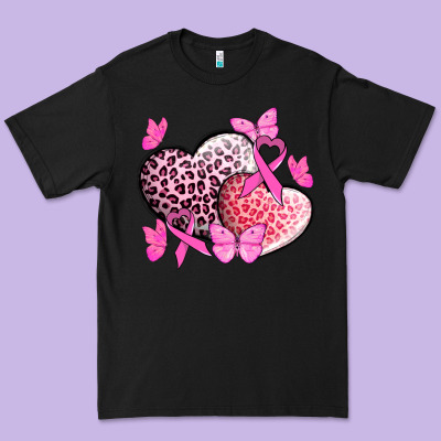 Cancer Hearts Cancer Awaneress Premium Tee Designed By Howdyjamesfarm
