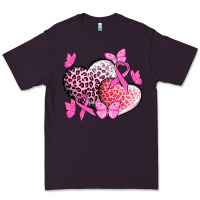 Plum Cancer hearts Cancer Awaneress Premium Tee - HowdyJamesFarm
