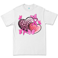 White Cancer hearts Cancer Awaneress Premium Tee - HowdyJamesFarm