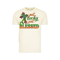 Vintage Arctic Not lucky just Blessed with Cross St. Patricks day Vintage Tee - HowdyJamesFarm