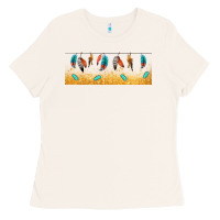 Native American Feathers Ladies Tee | Teevron