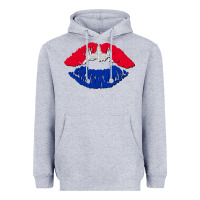 Heather Grey cambodian flag lips Heavyweight Hoodie - AdoDesignShop