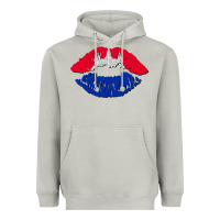 Moon Dust cambodian flag lips Heavyweight Hoodie - AdoDesignShop