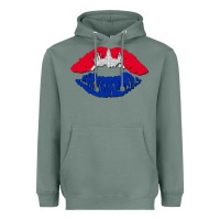 Sage cambodian flag lips Heavyweight Hoodie - AdoDesignShop