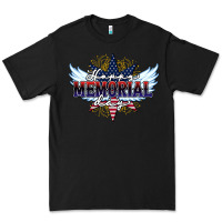 Black happy memorial day Premium Tee - HowdyJamesFarm