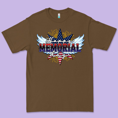 Happy Memorial Day Premium Tee Designed By Howdyjamesfarm