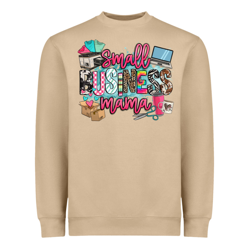 Small Business Mama Heavyweight Sweatshirt by BarkalooDesign | Teevron