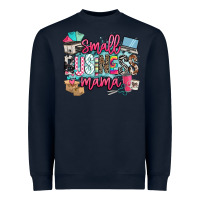 Navy small business mama Heavyweight Sweatshirt - BarkalooDesign