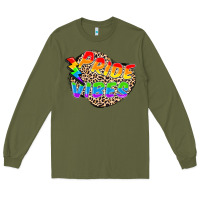 Army Green pride vibes Long Sleeve Tee - FaDigitalArtStudio