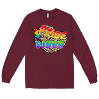 Burgundy pride vibes Long Sleeve Tee - FaDigitalArtStudio