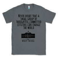 Charcoal Heather West Wing My Favorite People Classic Tee - maiPhamDesign