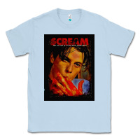Dusty Blue Billy Loomis Horror Art Gifts Classic Tee - maiPhamDesign
