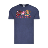 Vintage Denim peace love cupid Vintage Tee - RanaPortraitStore