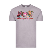 Vintage Zinc peace love cupid Vintage Tee - RanaPortraitStore