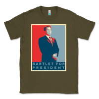Army Green Bartlet For President Lover Gift Classic Tee - maiPhamDesign