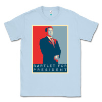 Dusty Blue Bartlet For President Lover Gift Classic Tee - maiPhamDesign
