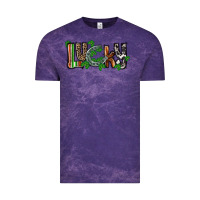 Cloud Purple Lucky horseshoe St. Patrick's Day Vintage Tee - CowGirlArtShop