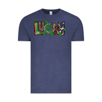 Vintage Denim Lucky horseshoe St. Patrick's Day Vintage Tee - CowGirlArtShop
