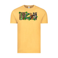 Vintage Mustard Lucky horseshoe St. Patrick's Day Vintage Tee - CowGirlArtShop