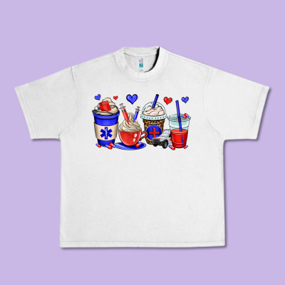 Emt Emergency Medical Technician Coffee Cups Urban Heavy Tee Designed By Oliviacreatesart