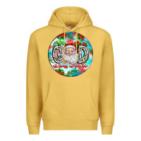Antique Gold With god all things are possible Premium Hoodie - CowhideDigitalArt
