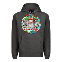 Charcoal Heather With god all things are possible Premium Hoodie - CowhideDigitalArt