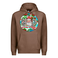 Chestnut With god all things are possible Premium Hoodie - CowhideDigitalArt
