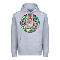Heather Grey With god all things are possible Premium Hoodie - CowhideDigitalArt