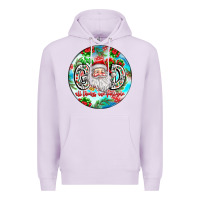 Lilac With god all things are possible Premium Hoodie - CowhideDigitalArt