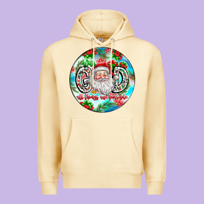 With God All Things Are Possible Premium Hoodie Designed By Cowhidedigitalart