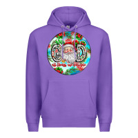 Purple With god all things are possible Premium Hoodie - CowhideDigitalArt