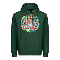 Sports Green With god all things are possible Premium Hoodie - CowhideDigitalArt