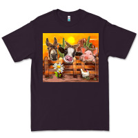 Plum farm animal Premium Tee - TumblerDesignByShophia