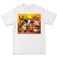 White farm animal Premium Tee - TumblerDesignByShophia