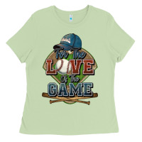 Matcha for the love of the game baseball Ladies Tee - HowdyJamesFarm